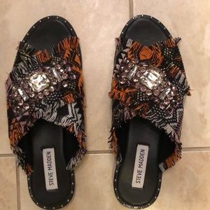 Steve Madden slides, size 9
